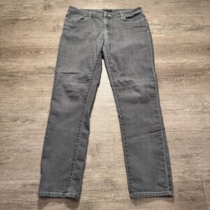 Prana‎ Jeans Womens 14/32 Gray Denim Organic Cotton Blend Low Rise Hiking 34x30